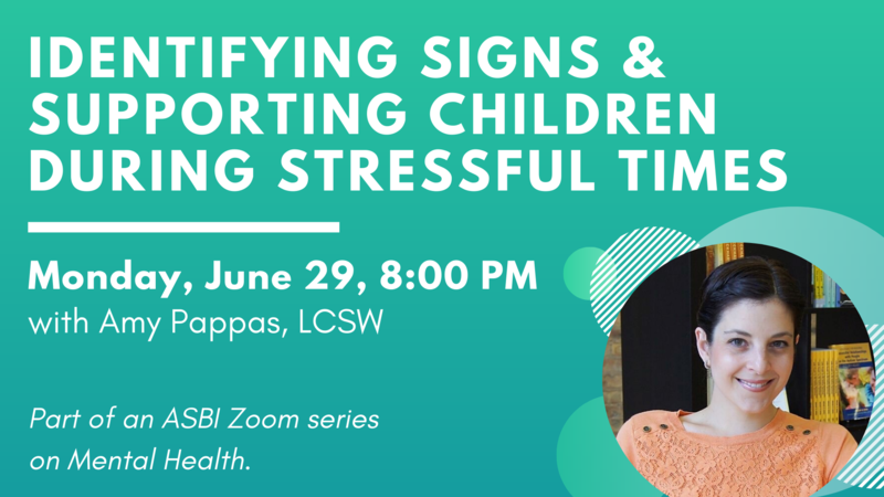 Banner Image for Identifying Signs & Supporting Children during Stressful Times