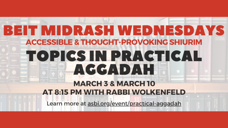 Banner Image for Topics in Practical Aggadah