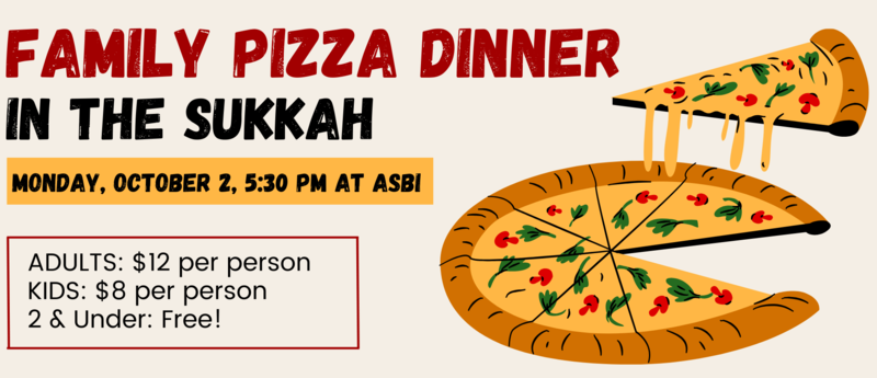 Banner Image for Family Pizza Dinner in the Sukkah
