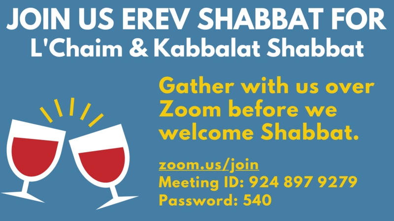 Banner Image for Erev Shabbat L'Chaim & Kabbalat Shabbat