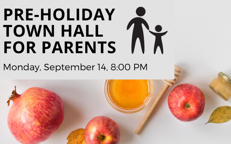 Banner Image for Pre-Holiday Town Hall Meeting for Parents