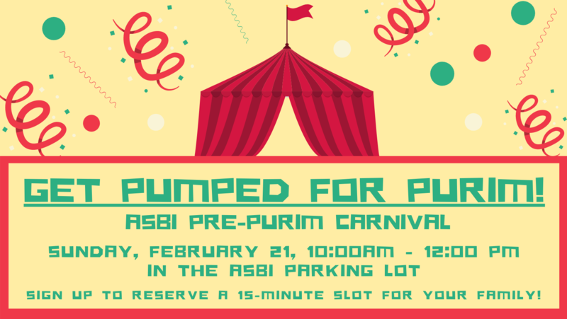 Banner Image for Get Pumped for Purim! Pre-Purim Carnival