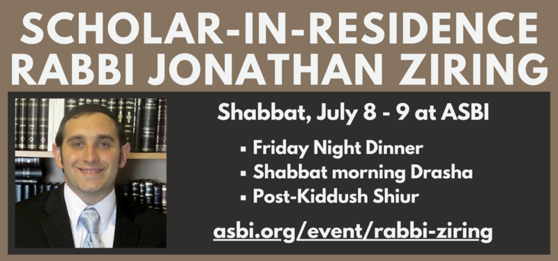 Banner Image for Scholar-in-Residence Rabbi Jonathan Ziring