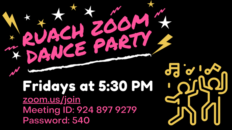 Banner Image for Ruach Zoom Dance Party