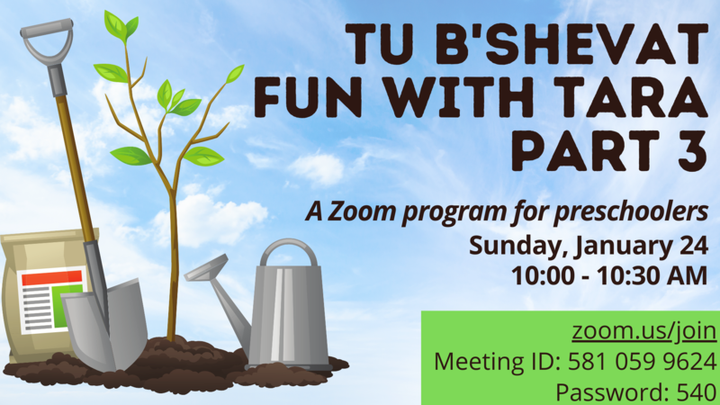 Banner Image for Tu B'Shevat Fun with Tara - Part 3