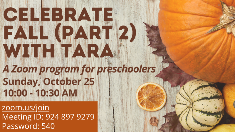Banner Image for Celebrate Fall with Tara - Part 2