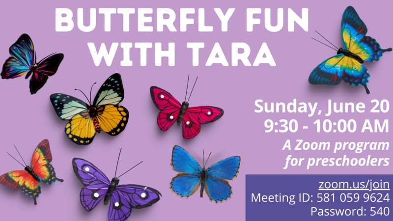 Banner Image for Butterfly Fun with Tara